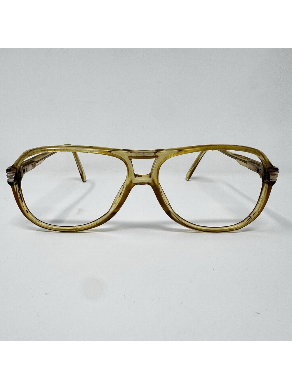 Vintage Gucci GG 1100 58D Aviator Sunglass Frames Only 60-15-145